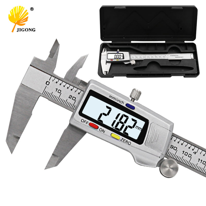 Digital Caliper 150Mm Stainless Steel - Meetinstrument Roestvrijstalen Digitale Remklauw 6 