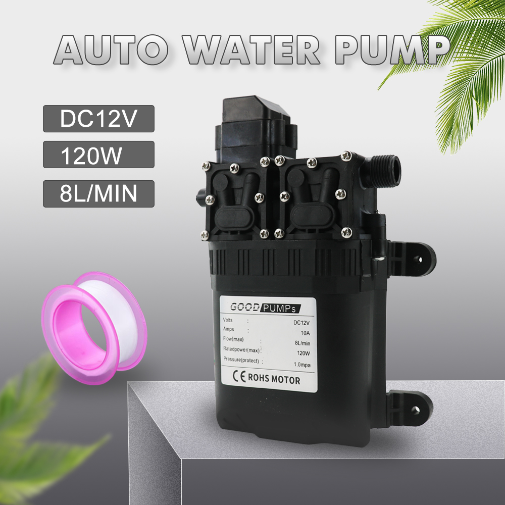 Mini Peristaltic Pump 12V - 12V DC Automatische Waterpomp Hogedruk Membraanwaterpomp