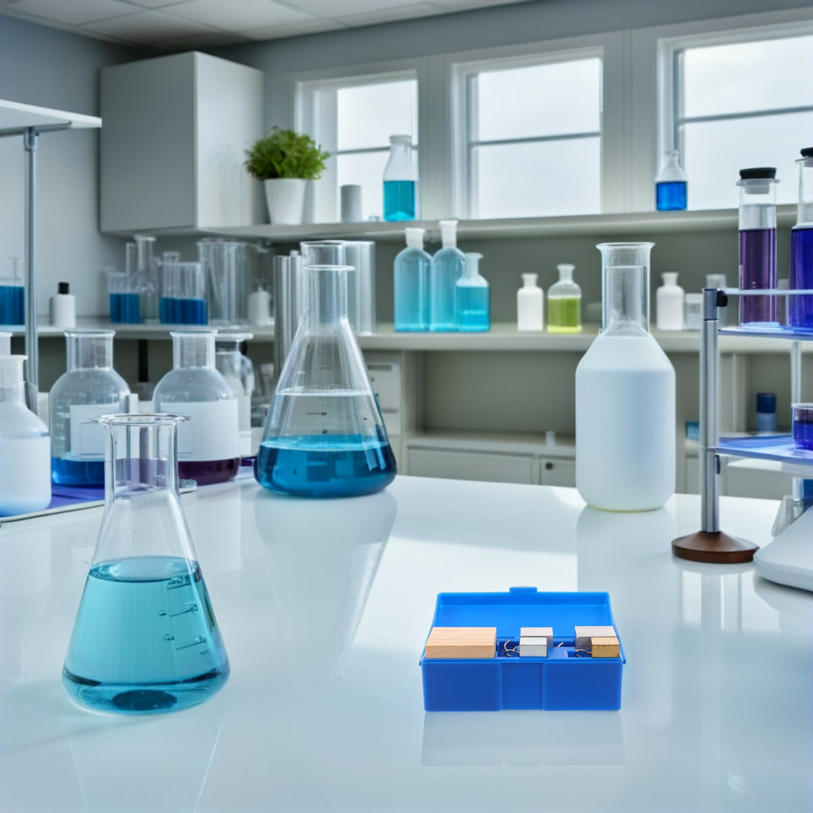 1 set koperen, ijzeren, alumin - Lab Equipment recensie en prijs