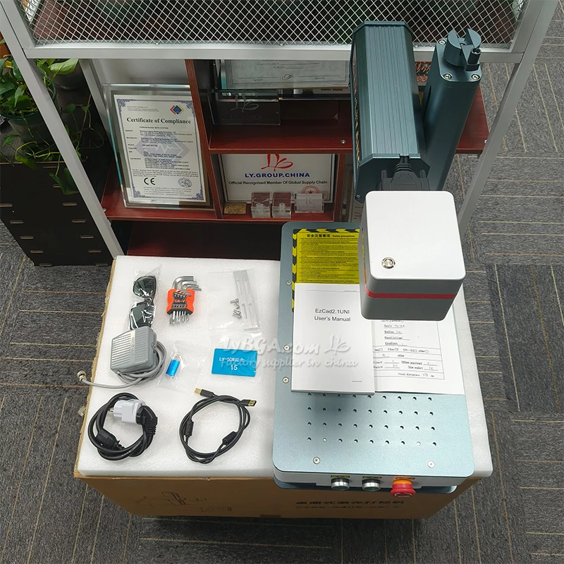JPT MOPA EM-7 Fiber Laser Mark - Fiber Laser Marking Machine 30W recensie en prijs
