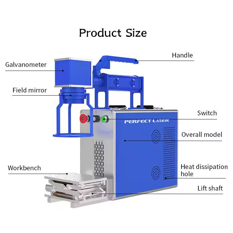 20W/30W/50W S4 Vezellasergrave - Fiber Laser Marking Machine 30W recensie en prijs