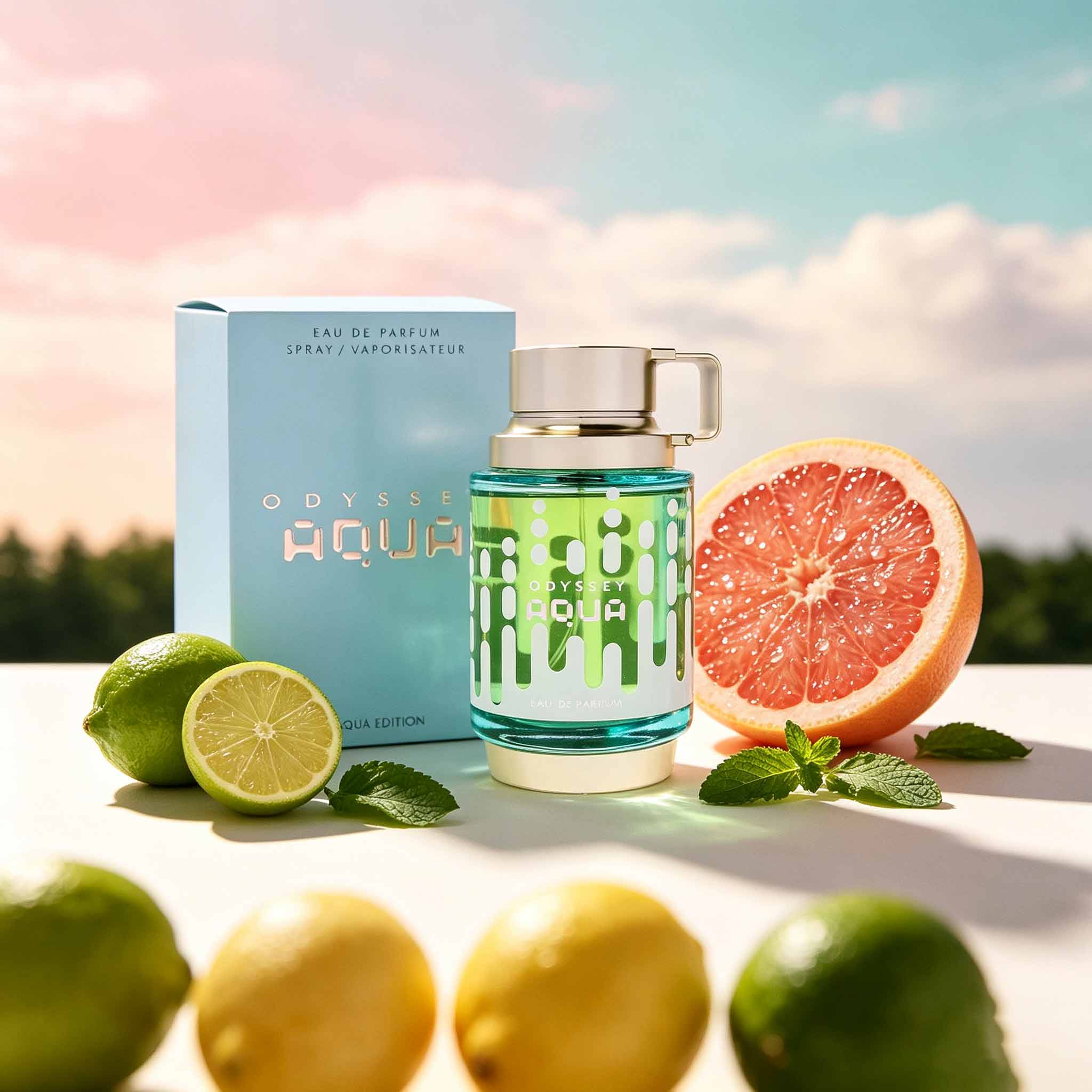 Odyssey Aqua Men geur, uniek r - Packaging recensie en prijs