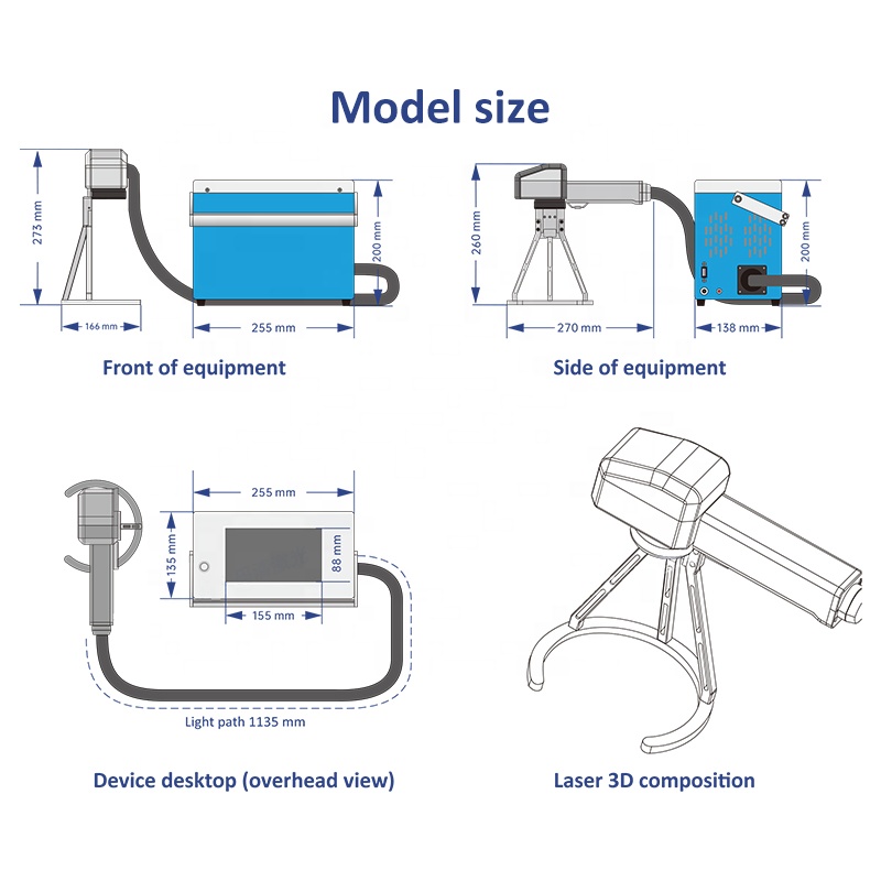 Draagbare Mini Vezellasergrave - Fiber Laser Marking Machine 30W recensie en prijs