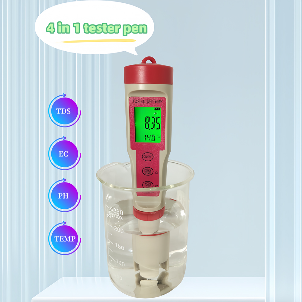 Backlight 4-in-1 pH-meter pen- - Ph Meter Digital Water Tester recensie en prijs