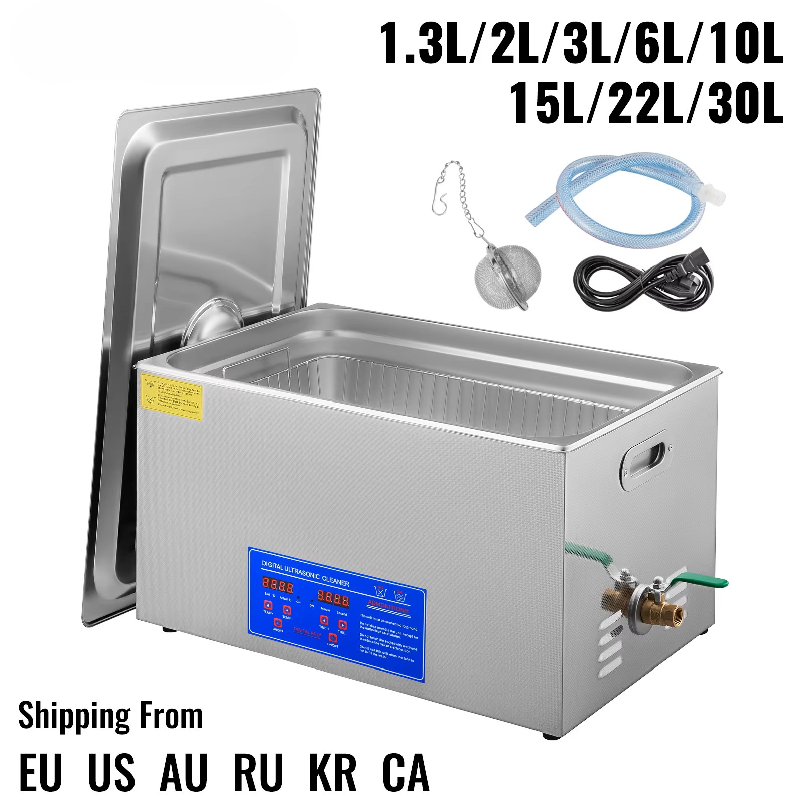 SucceBuy 1.3L 2L 3L 6L 10L 15L - Ultrasonic Cleaner 30L Industrial recensie en prijs