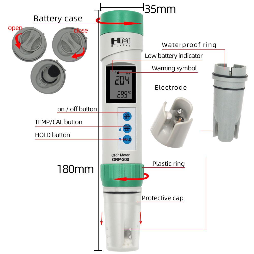 Hm Digitale Waterkwaliteitstes - Ph Meter Digital Water Tester recensie en prijs